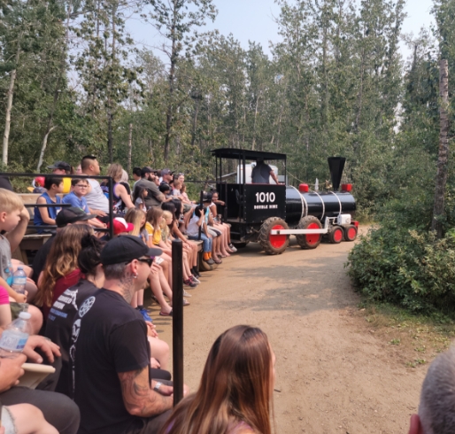 Ol’ MacDonald’s Resort train ride